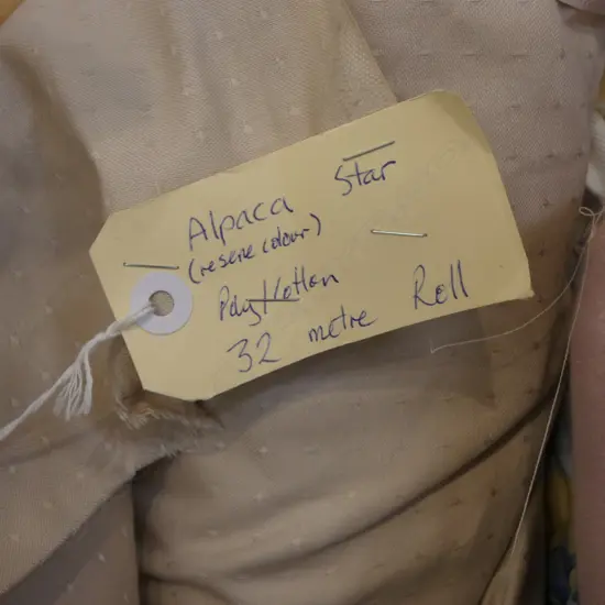 FABRIC BOLT; ALPACA STAR POLY/COTTON, 32M