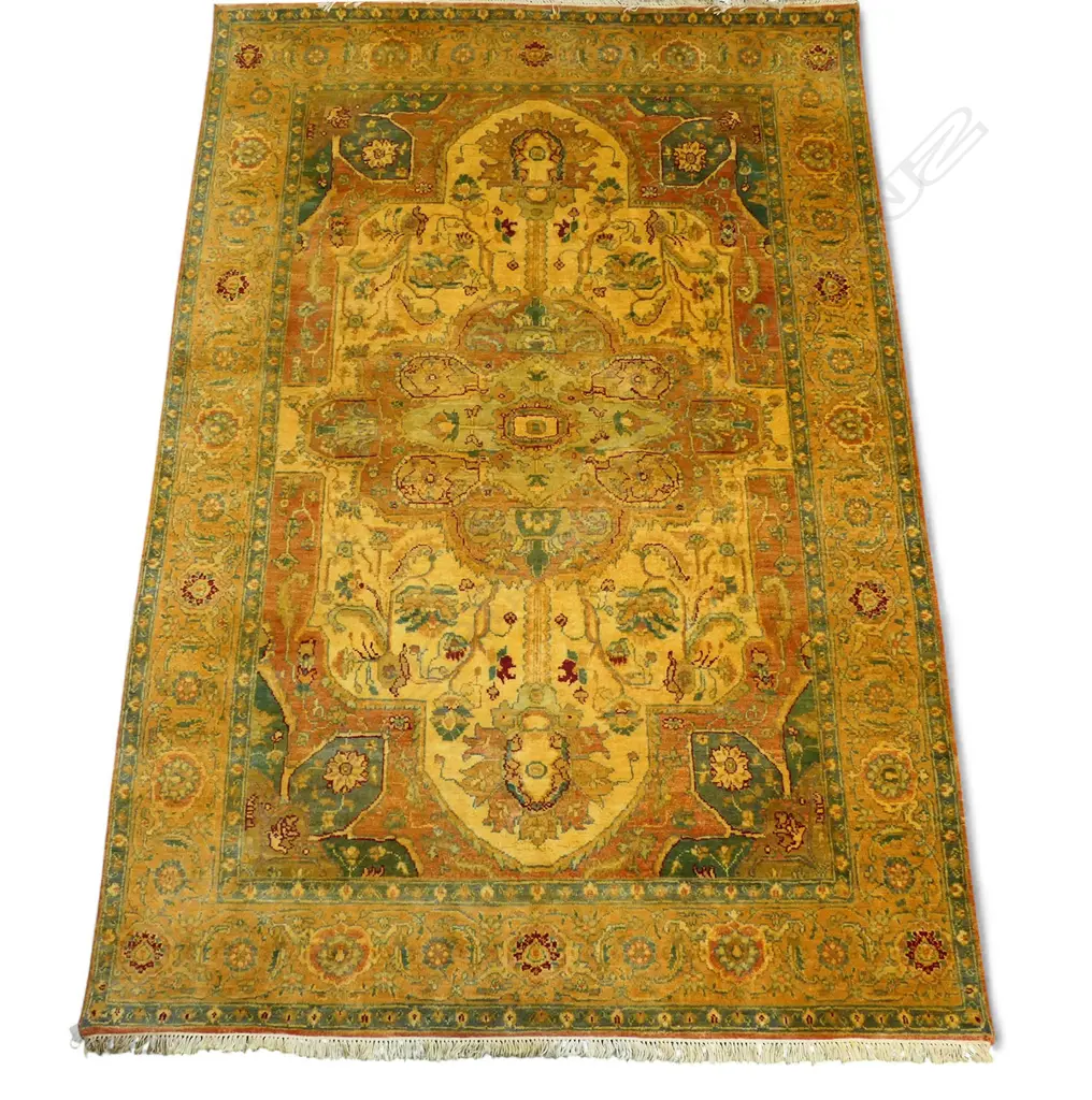 HAND KNOTTED WOOL PILE HERIZ STYLE RUG 1700x2550mm Image 1++