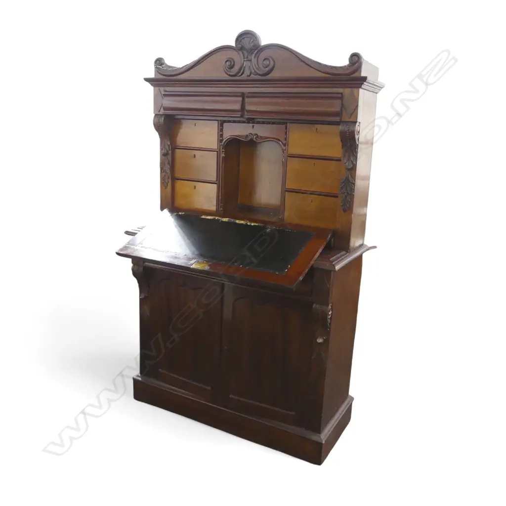MAHOGANY SECRATAIRE A ABBATANT 1070x480x1830mm Image 1++