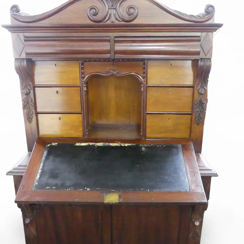 MAHOGANY SECRATAIRE A ABBATANT 1070x480x1830mm Image 1++