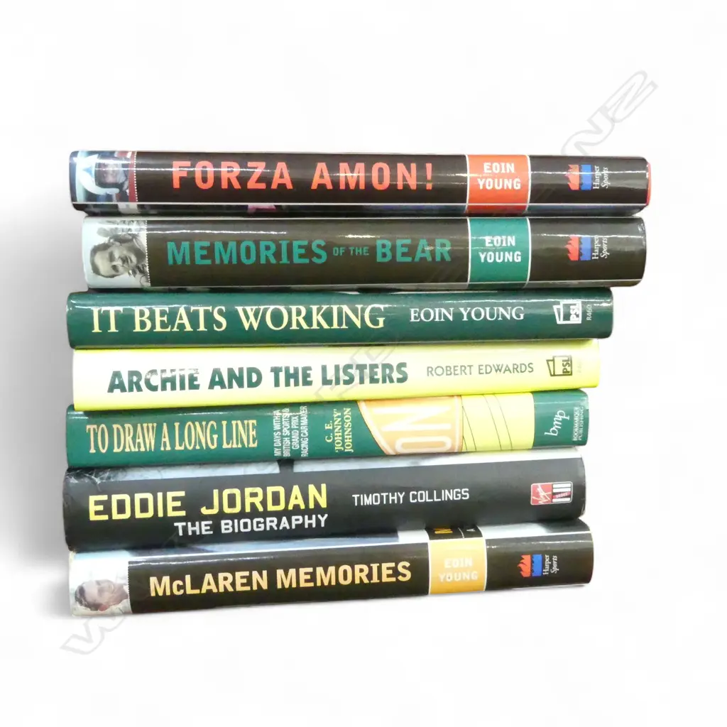 7 MOTOR RACING BIOGRAPHIES Image 1++