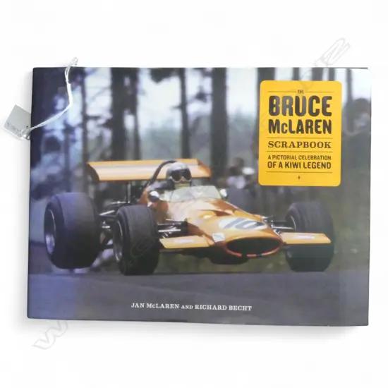 BOOK; THE BRUCE MCLAREN SCRAPBOOK