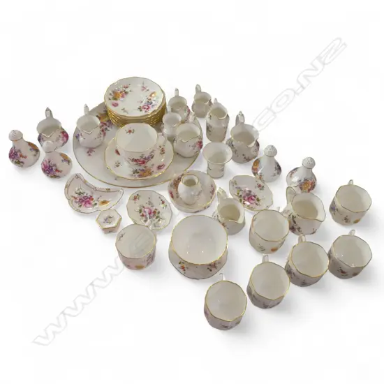 COLLECTION RCD CHINA PAV PLATE C/SS JUGS CONDIMENTS ETC