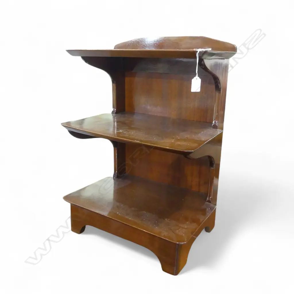 MAHOG OPEN FRONT SMALL SHELF UNIT 460 x 340 x 660mm Image 1++