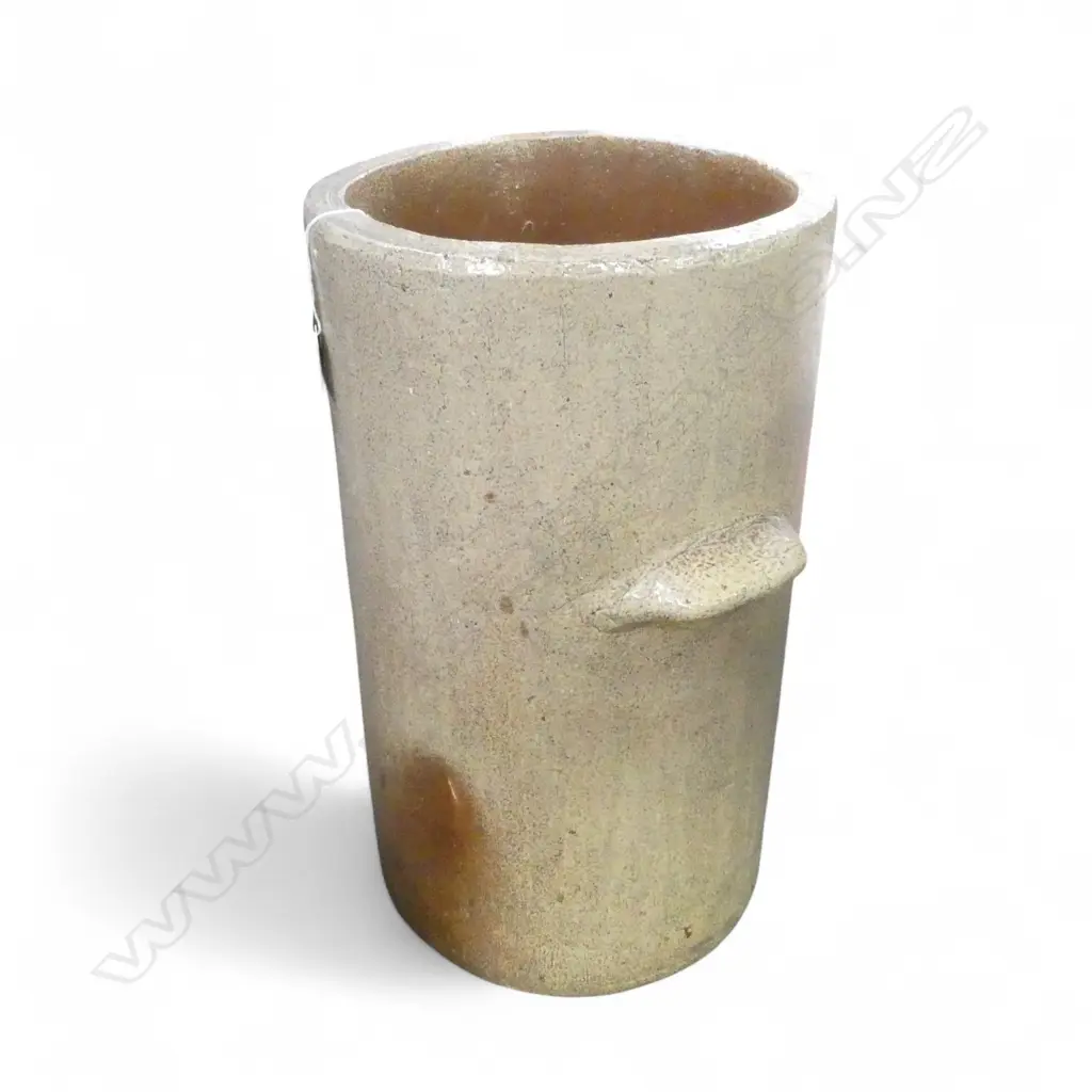 SALT GLAZED CROCK H.480mm, 285mm dia Image 1++