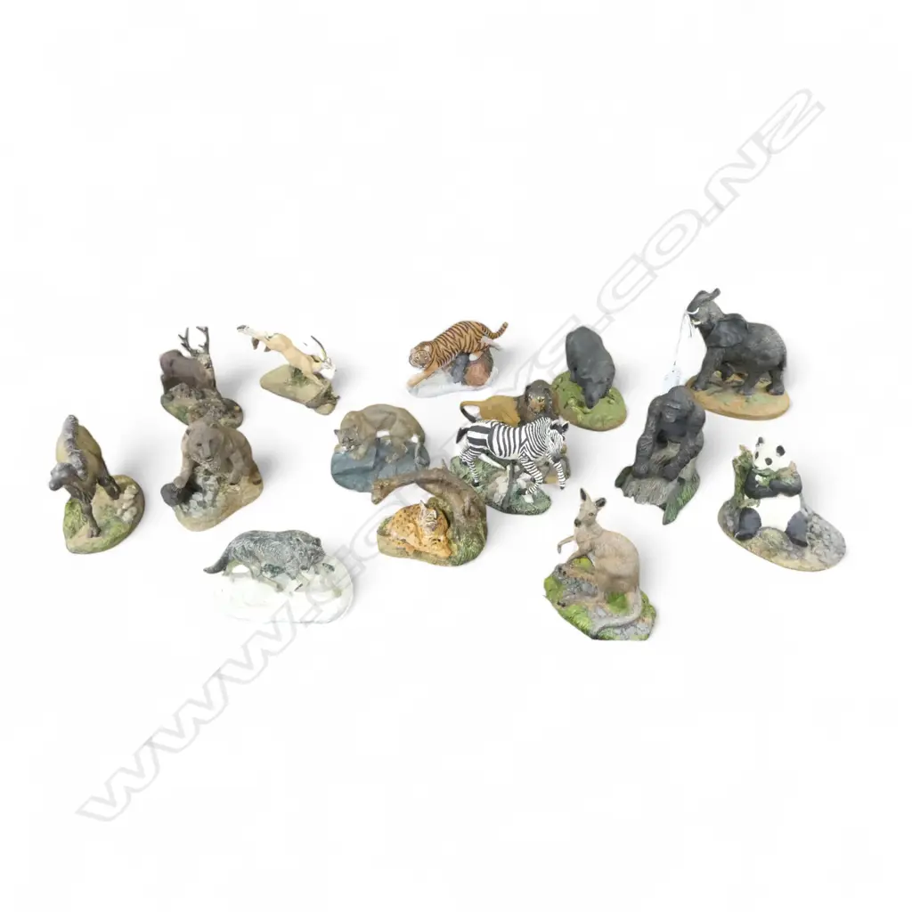 15 FRANKLIN MINT RESIN ANIMALS H.120mm Image 1++