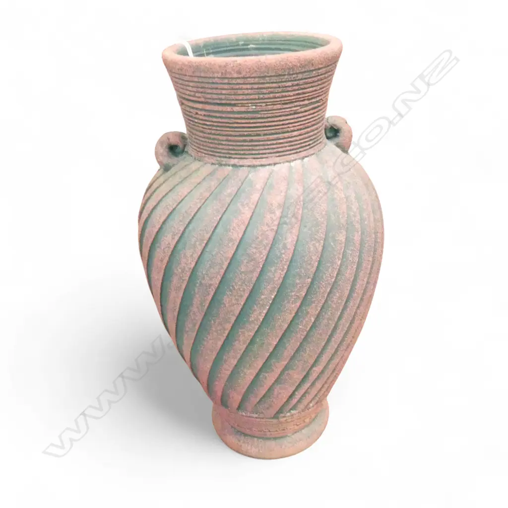 PETER SHEARER N.Z. STUDIO POTTERY VASE H.270mm Image 1++