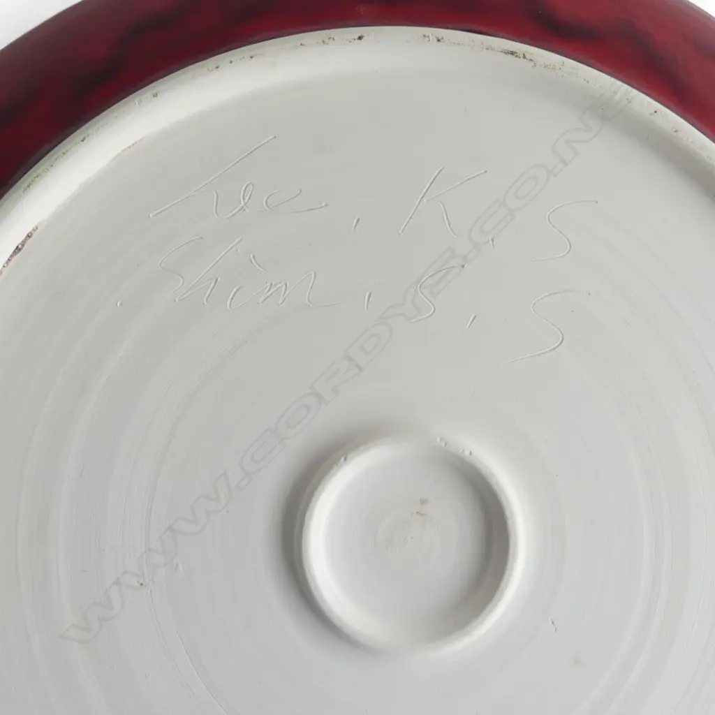 KEUM SUN LEE RUBY RED CHARGER, Dia.400mm Image 1++