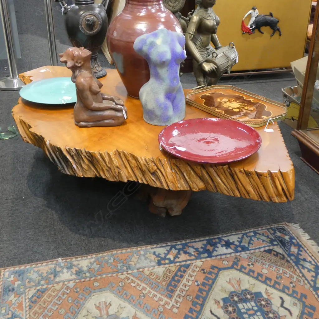 SWAMP KAURI COFFEE TABLE 1750 x 1150 x 450mm (approx) Image 1++