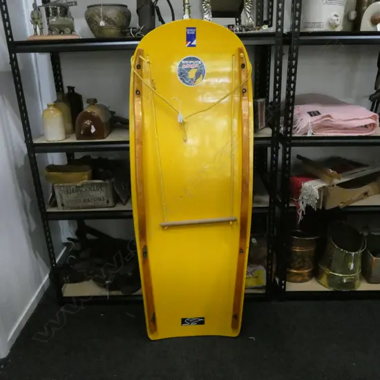 WOODEN WATER SLED L.1480mm