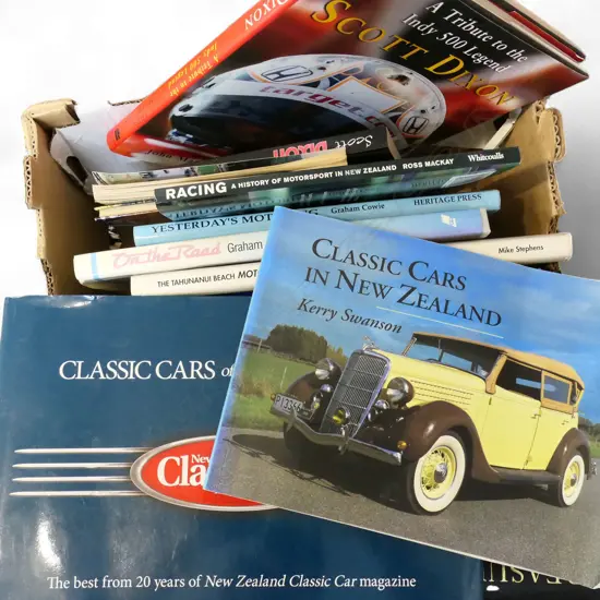 NZ MOTOR RACING BOOKS