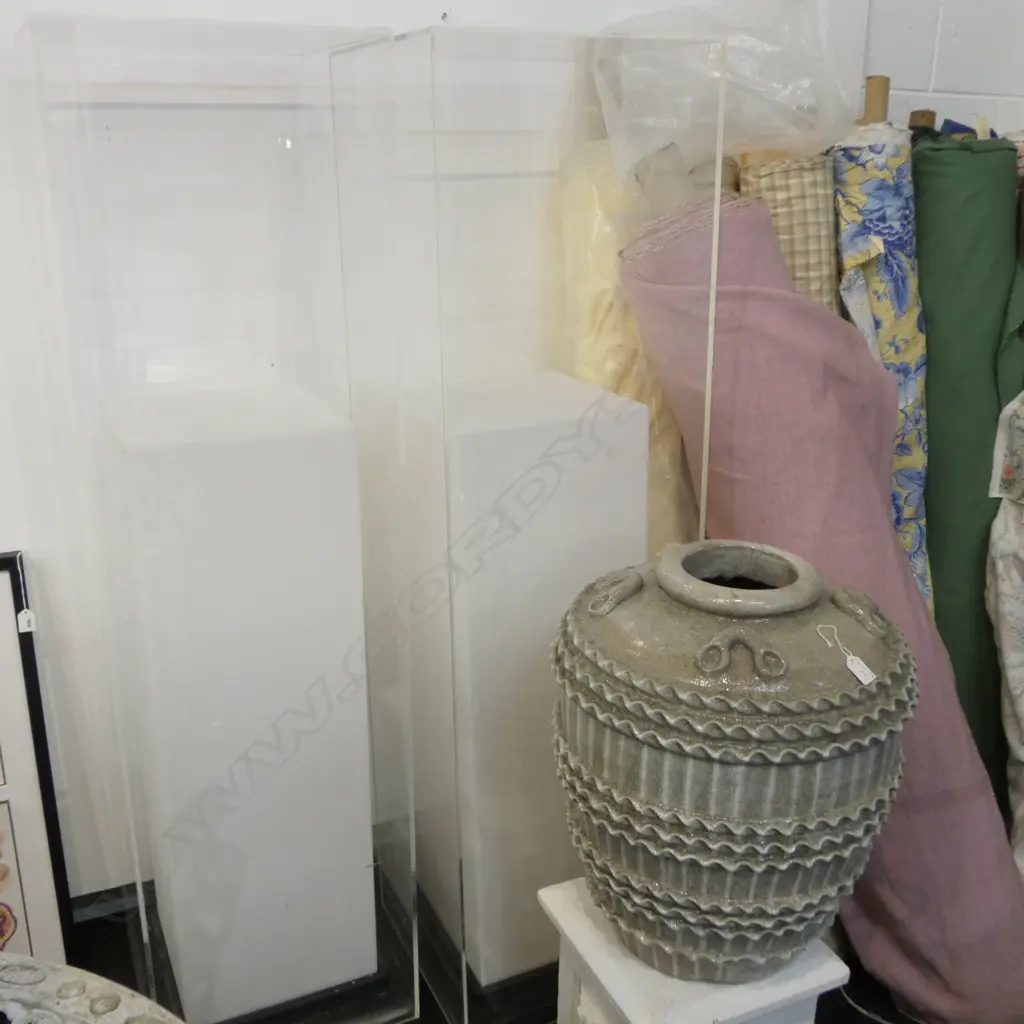tall perspex display unit as light h1510mm Image 1++