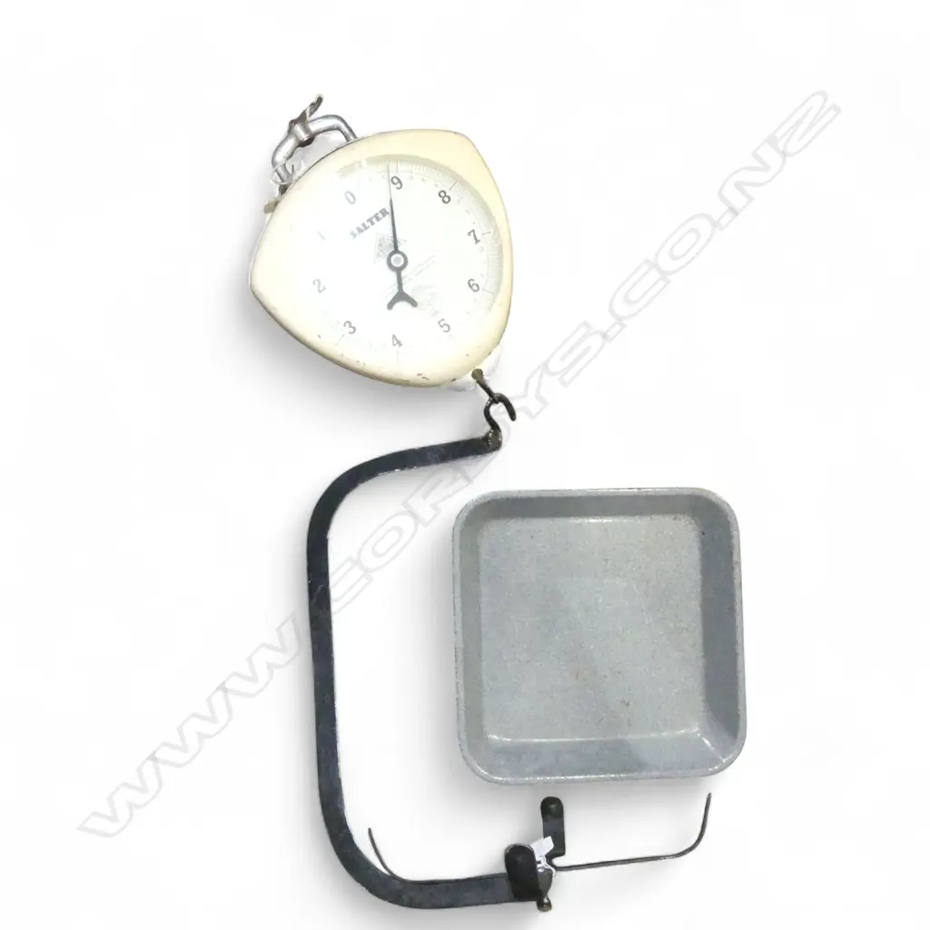MID CENTURY HANGING SALTER SHOP SCALES L900MM Image 1++