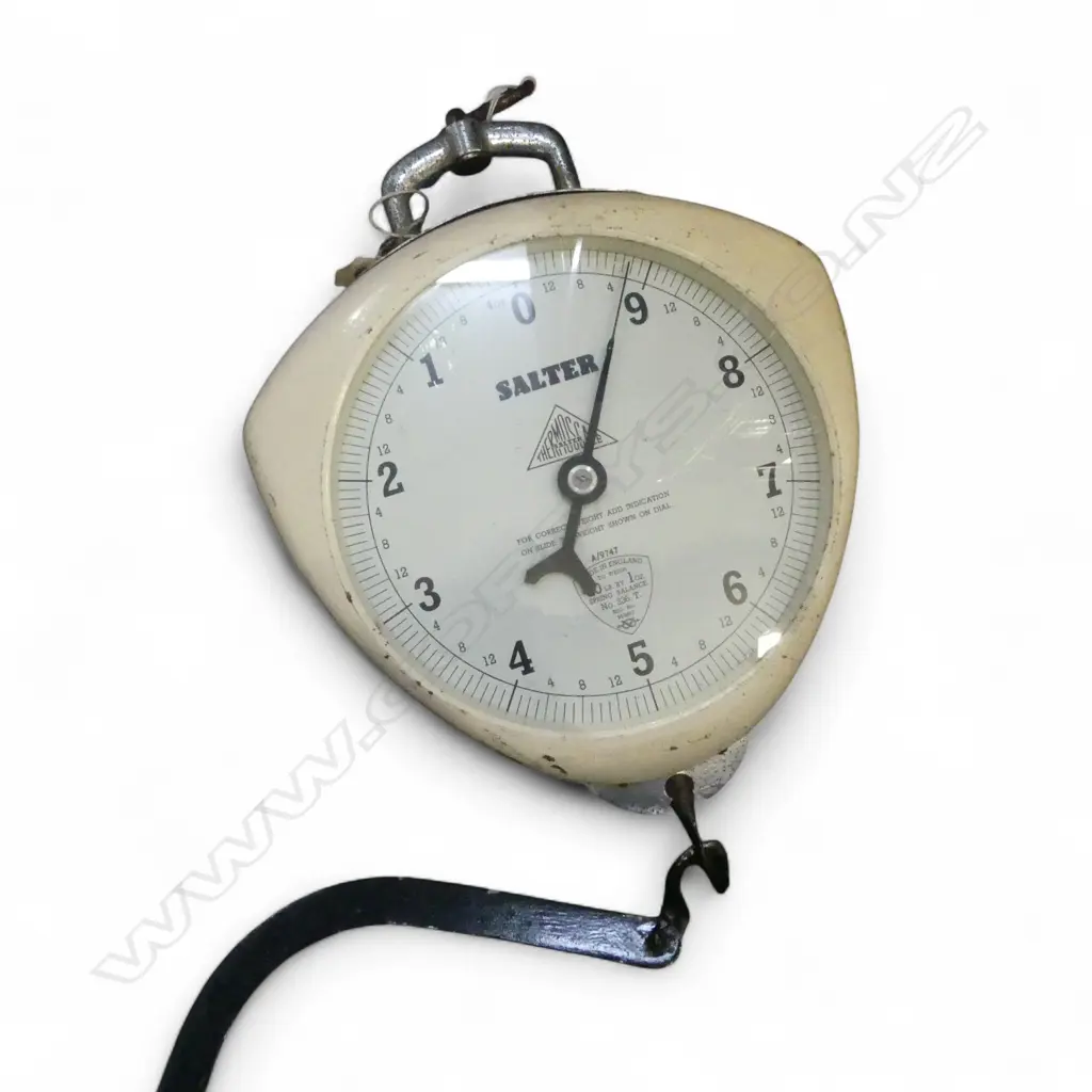 MID CENTURY HANGING SALTER SHOP SCALES L900MM Image 1++