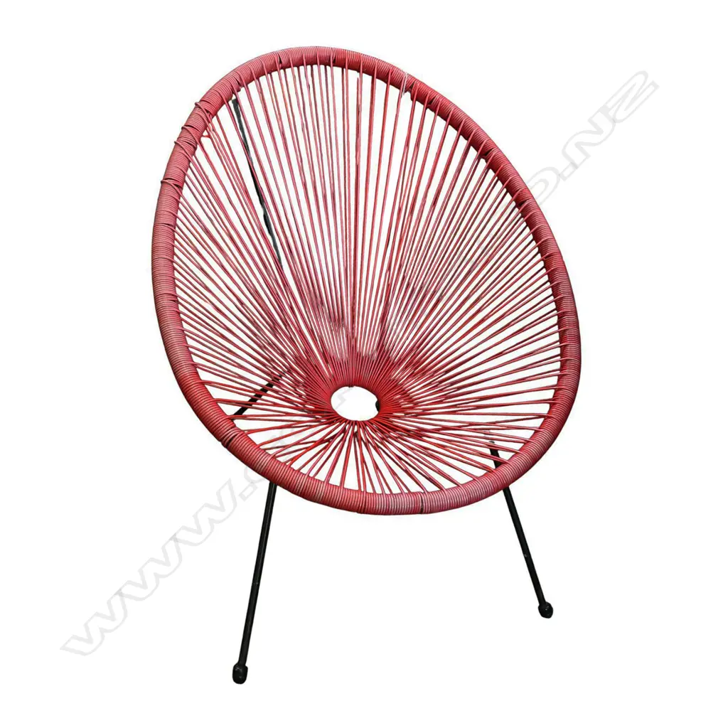 RETRO PINK string type CHAIR Image 1++