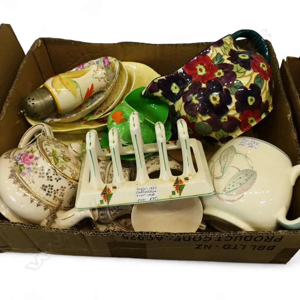 ASST. ART DECO ENGLISH CHINA Image 1++