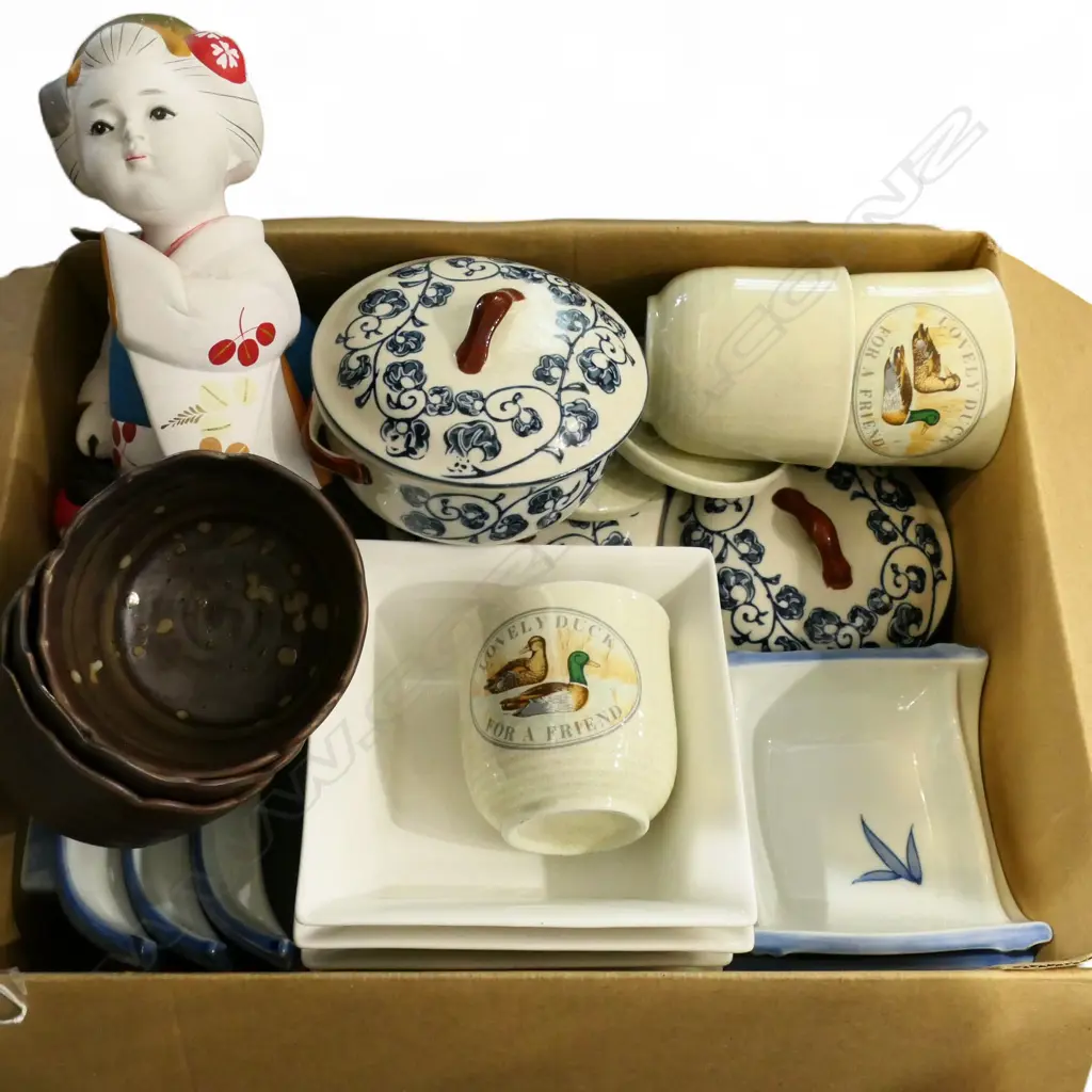 BOX ASST ORIENTAL CHINA ETC, Image 1++