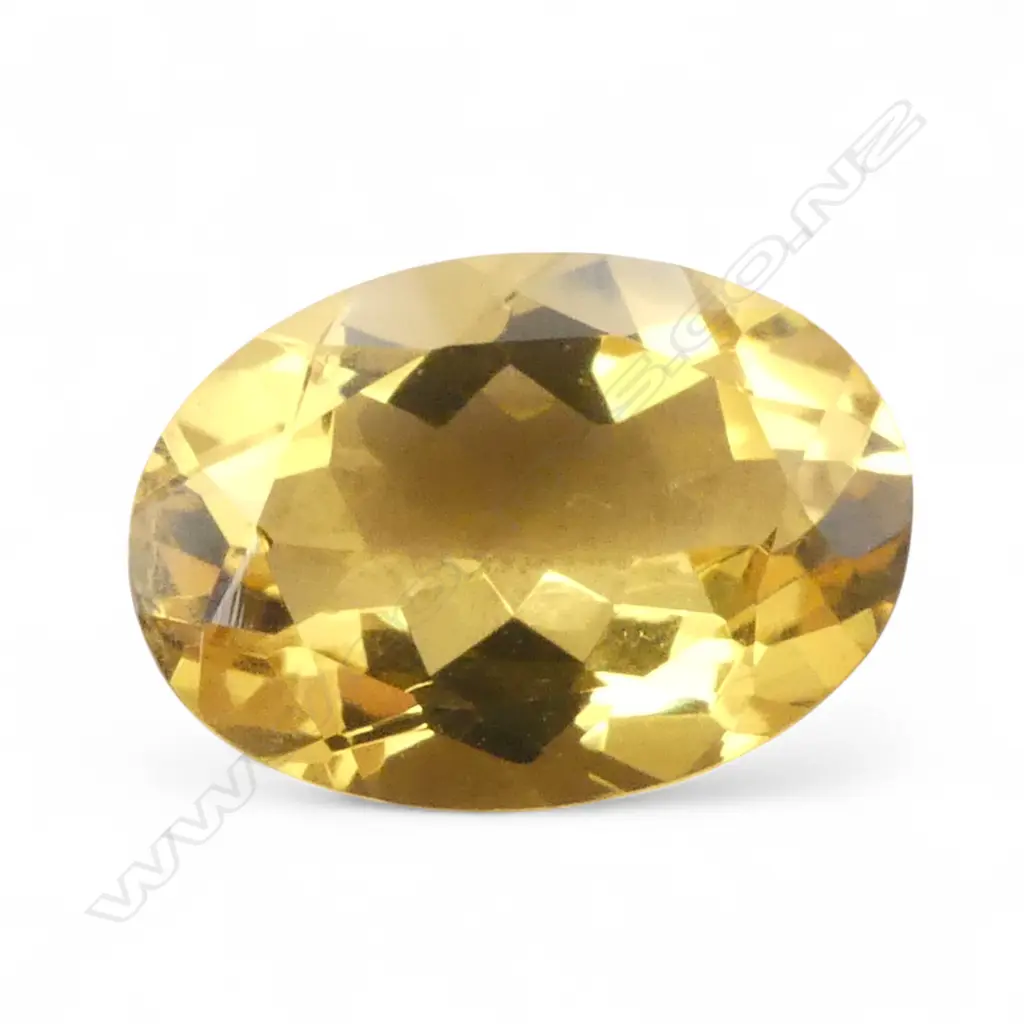 OVAL CUT CITRINE, 5ct, AIG CERT Image 1++