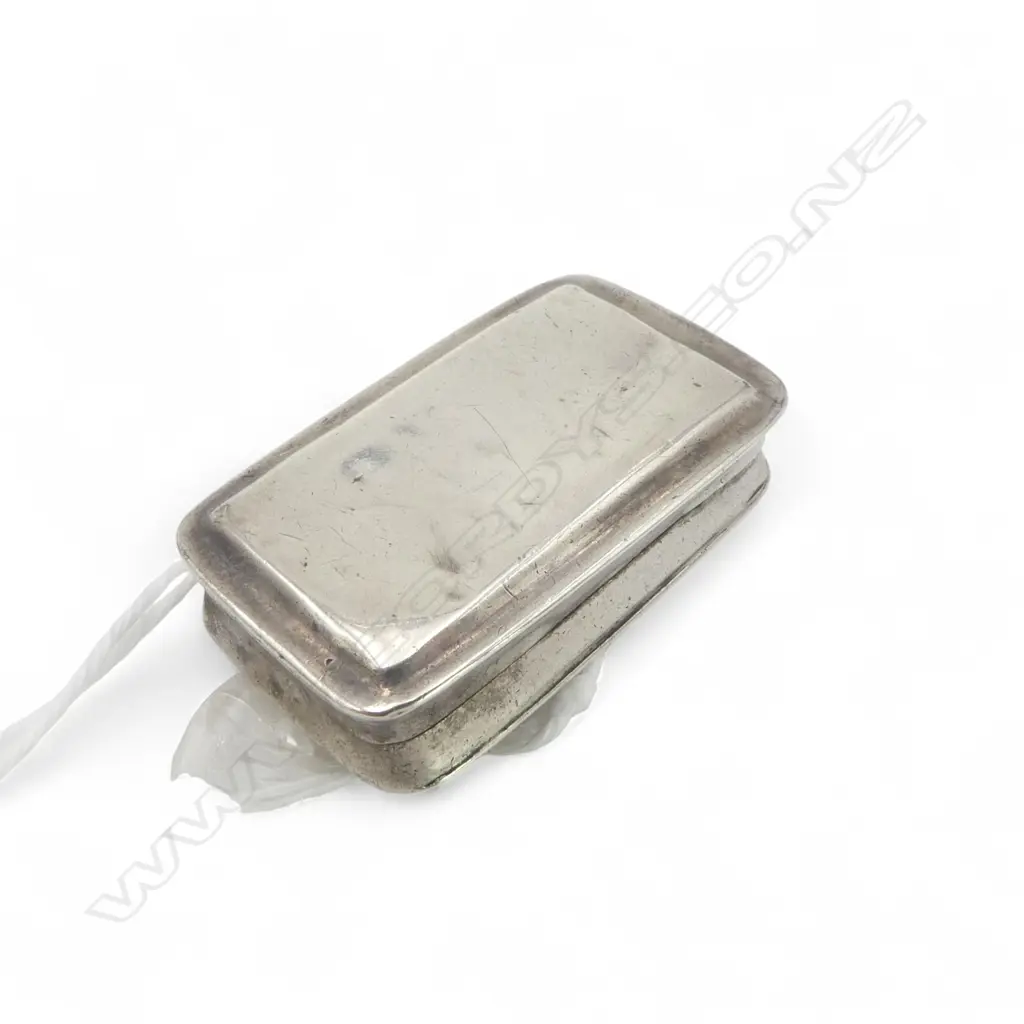 GEORGIAN STG SILVER VINAIGRETTE W.35mm. Birmingham 1809 by T Simpson & Son Image 1++