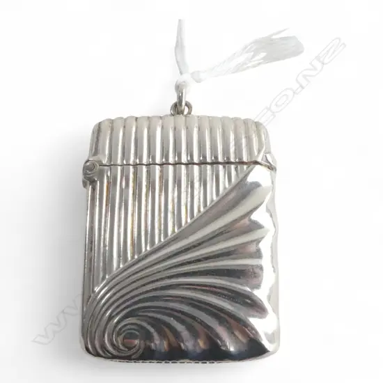 STG SILVER VESTA, B'HAM 1887 45x35mm, 23gms