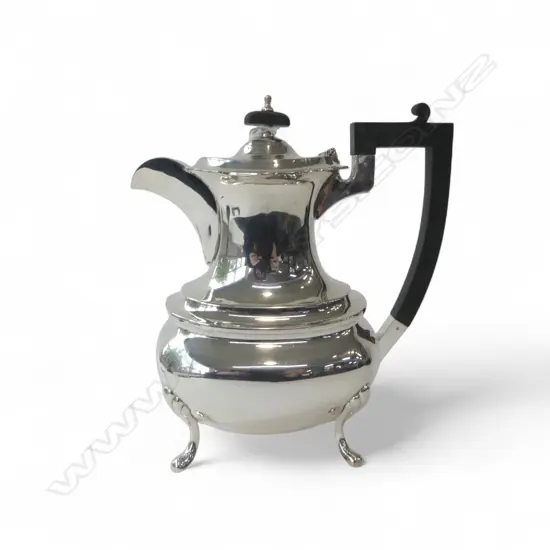 STG SILVER COFFEEPOT, SHEFFIELD 1962, 698gms