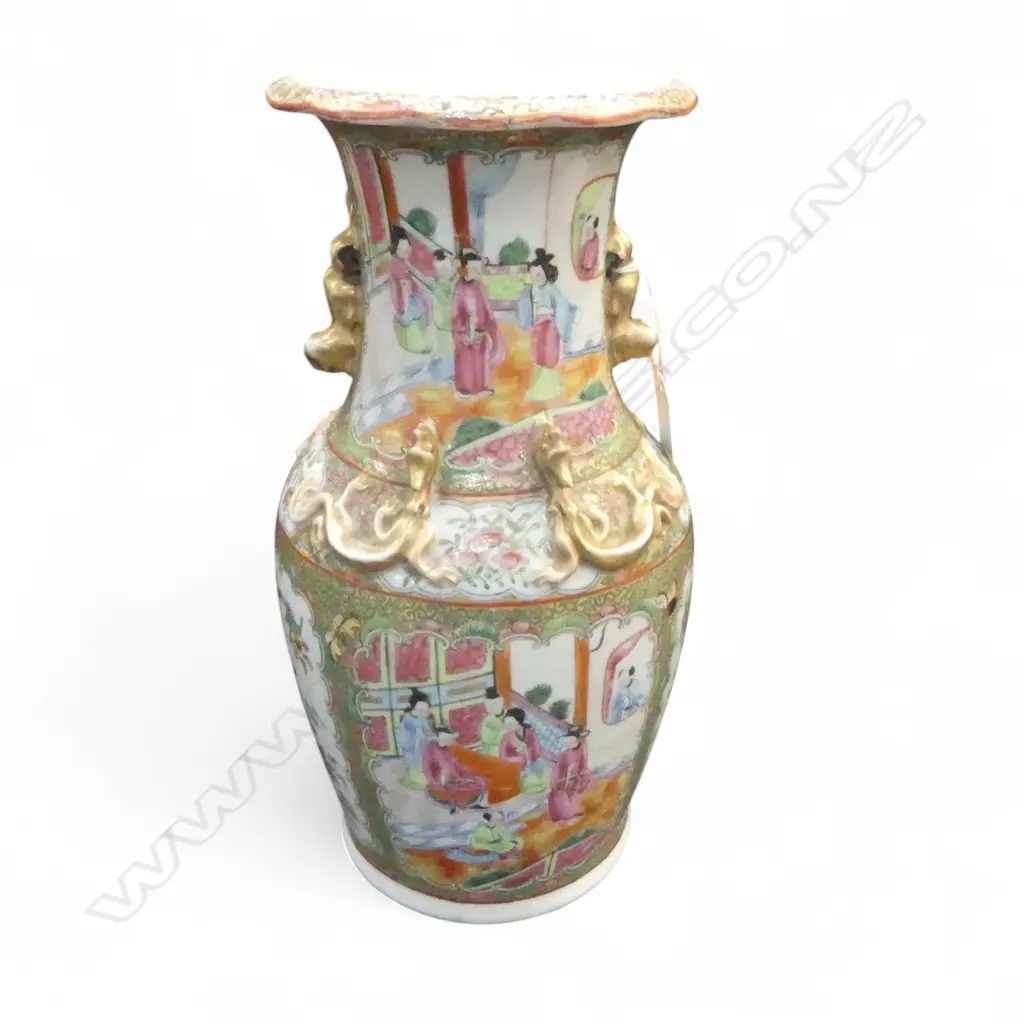 CHINESE FAMILLE ROSE VASE H.360mm Image 1++