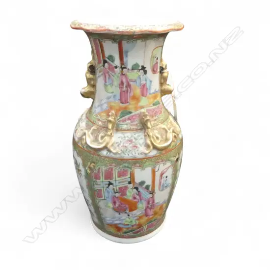 CHINESE FAMILLE ROSE VASE H.360mm