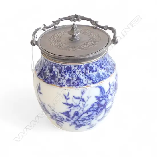 B/W COPELAND BISCUIT BARREL H.190mm