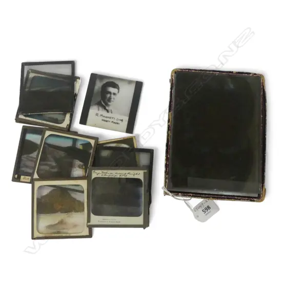 ASST. N.Z. MAGIC LANTERN SLIDES, PHOTOGRAPHIC PLATES etc