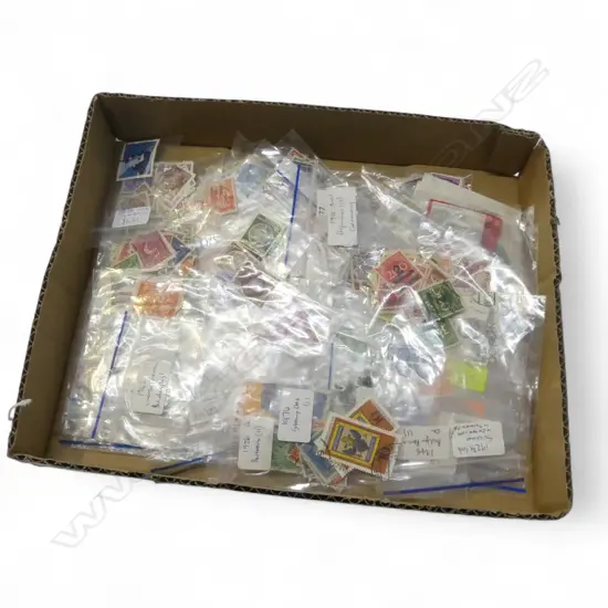 BOX OF GERMAN STAMPS all identified