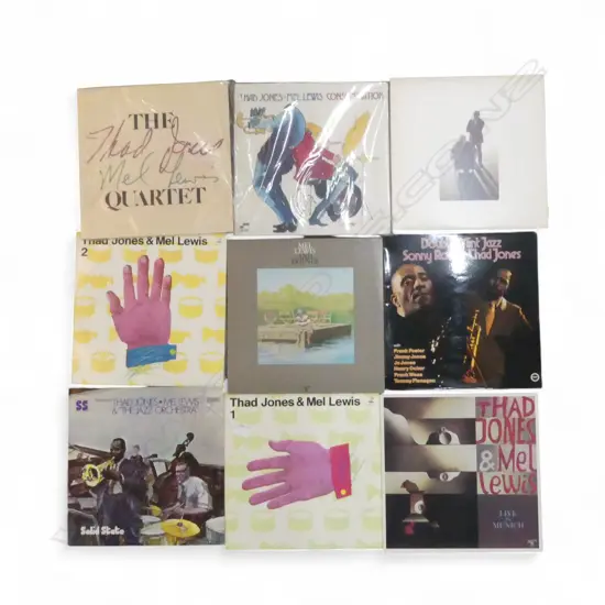 ASST. THAD JONES, MEL LEWIS etc JAZZ LPs  Provenance: Ex Collection Wellington Choy