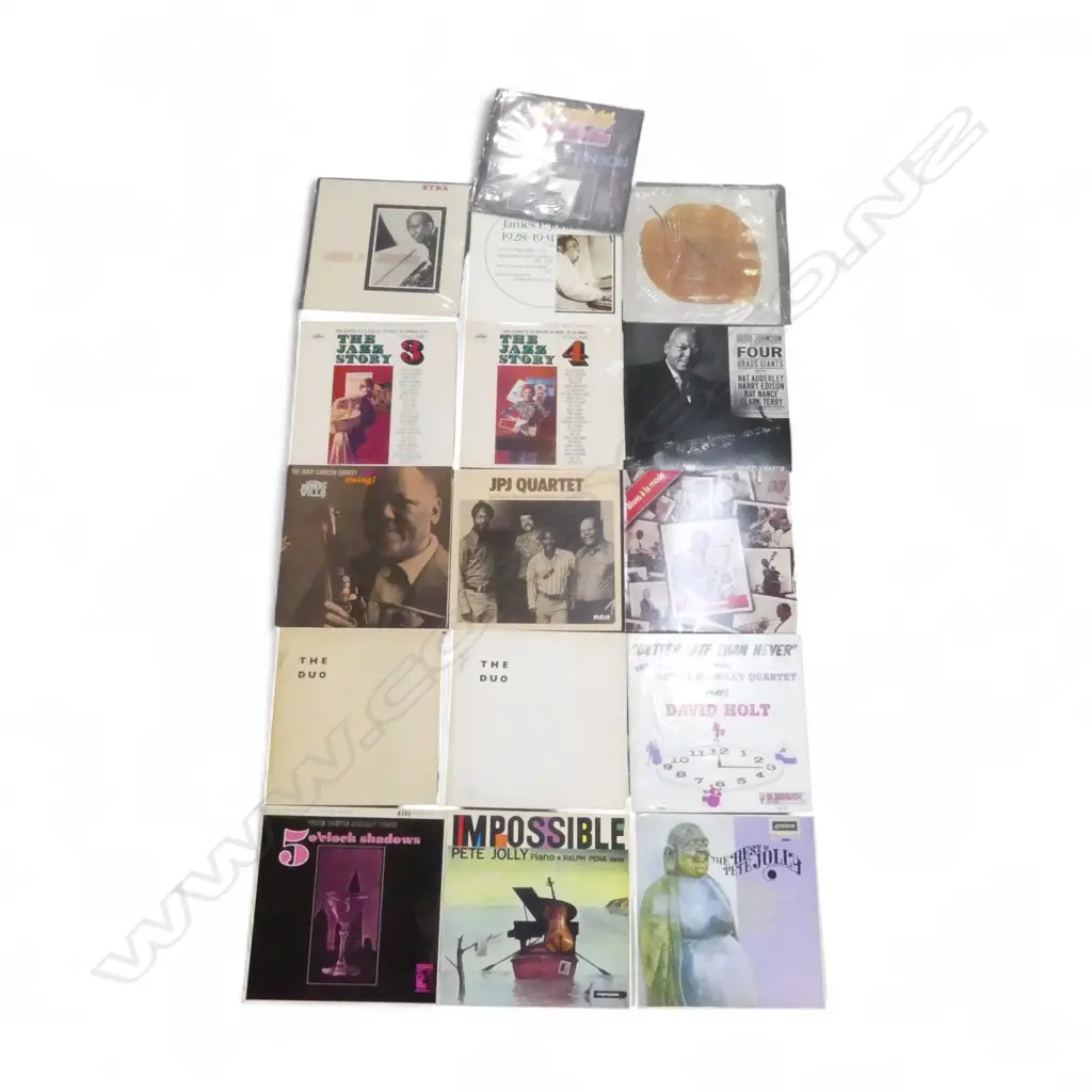 ASST. JAMES JOHNSON, BUDD JOHNSON & OTHER JAZZ LPs Image 1++