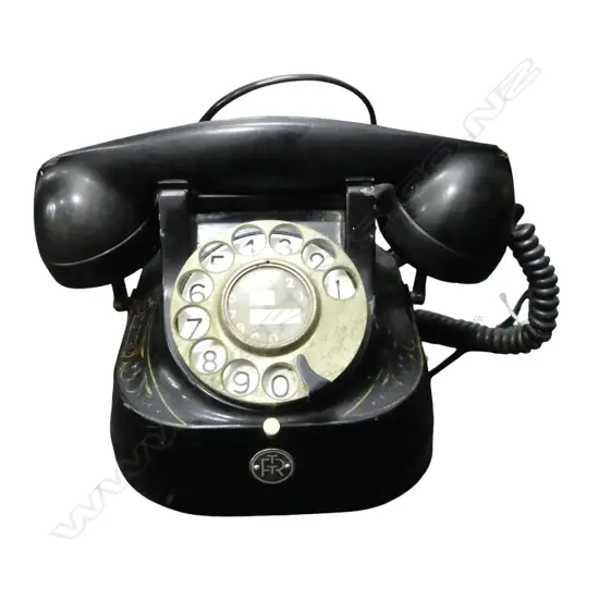 VINTAGE FRENCH PHONE with old gilt detailing