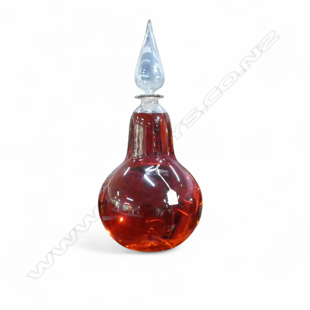 LARGE CLEAR OLD CHEMIST JAR, H.630mm Image 1++