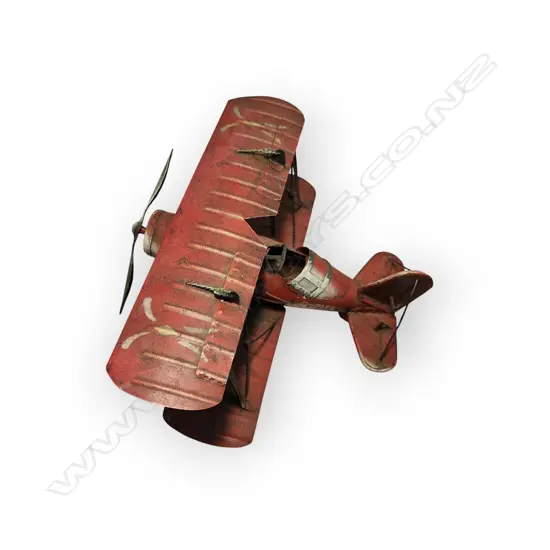 RETRO AIRCRAFT METAL DECORATIVE MODEL