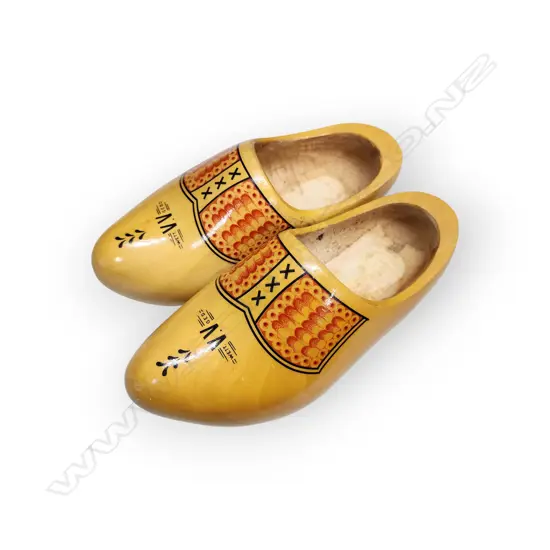  DUTCH HANDMADE WOODEN CLOGS SHOES