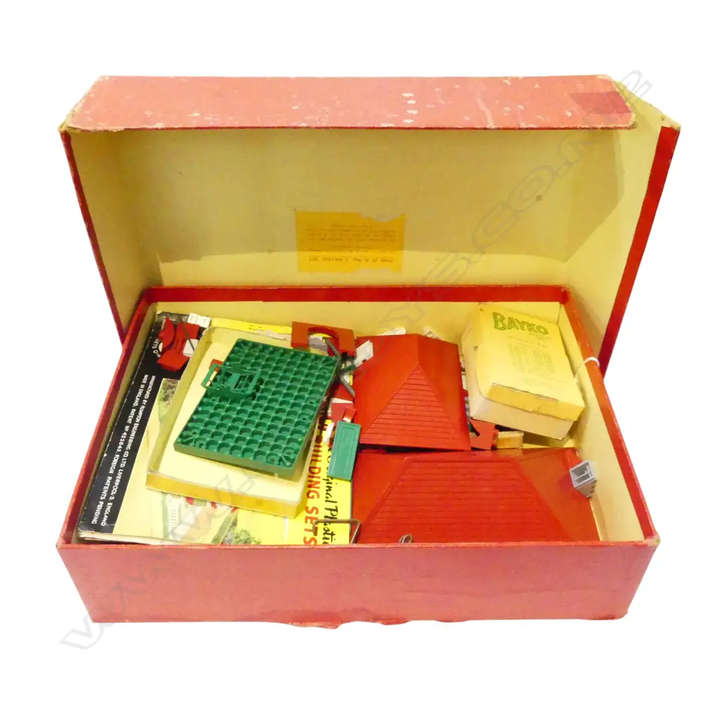 BAYCO' 1950S BOXED BUILDING SET  Image 1++