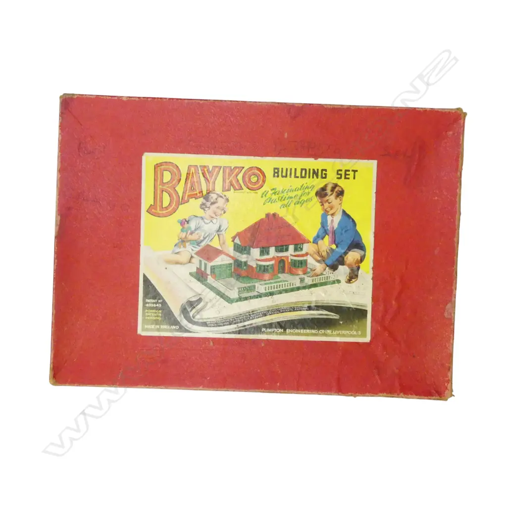 BAYCO' 1950S BOXED BUILDING SET  Image 1++