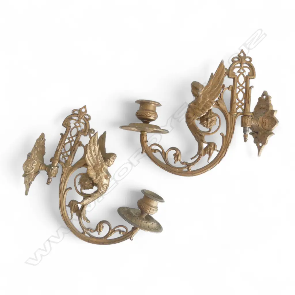 PR COVERLY BRASS WALL SCONCES H.265mm Image 1++