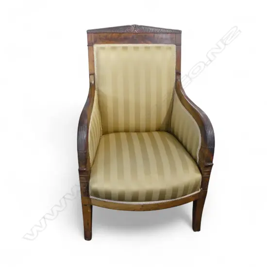 FRENCH EMPIRE PERIOD ARMCHAIR 