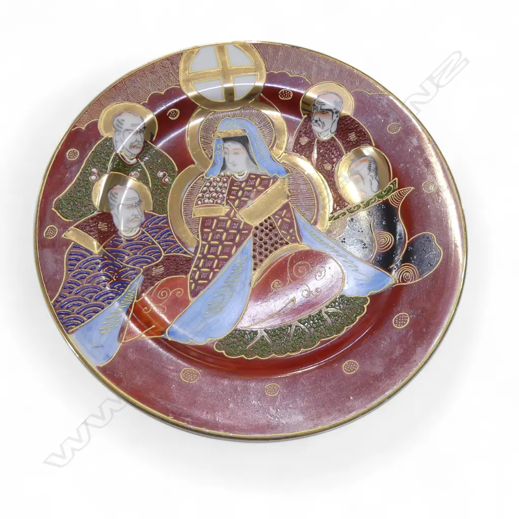 JAPANESE SATSUMA TEA/DINNER SERVICE Image 1++
