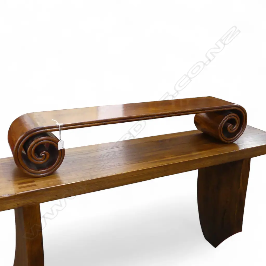 Painters / Calligraphy Table in natural light gold timber, circa 1890 2030 x 960 x 840mm Image 1++
