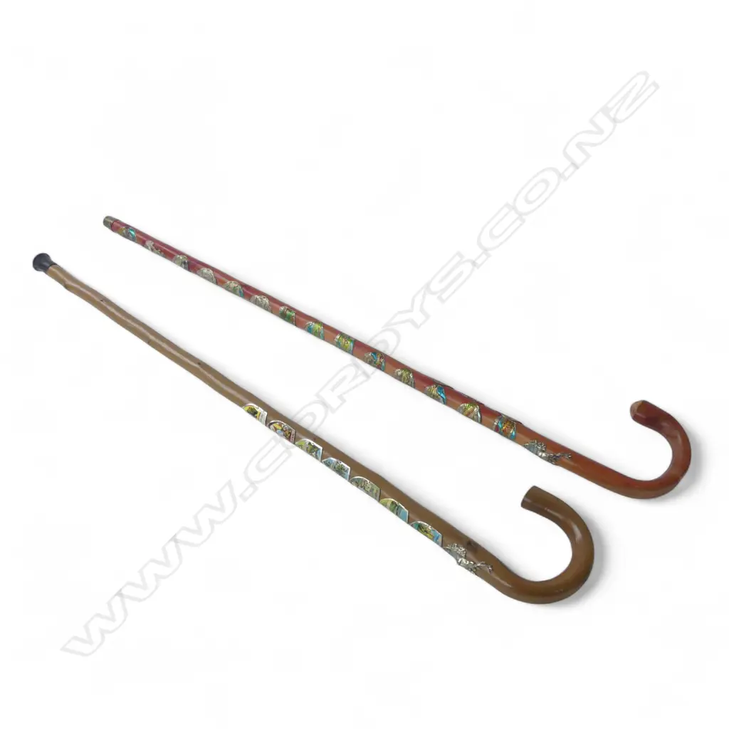 2 WALKING STICKS L.925mm Image 1++