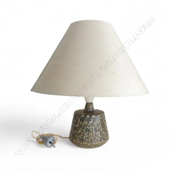 CERAMIC TABLE LAMP; GUNNAR NYLUND FOR RORSTRAND H.400mm