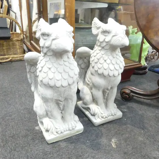 PR CONCRETE GARDEN GRIFFINS H.550mm