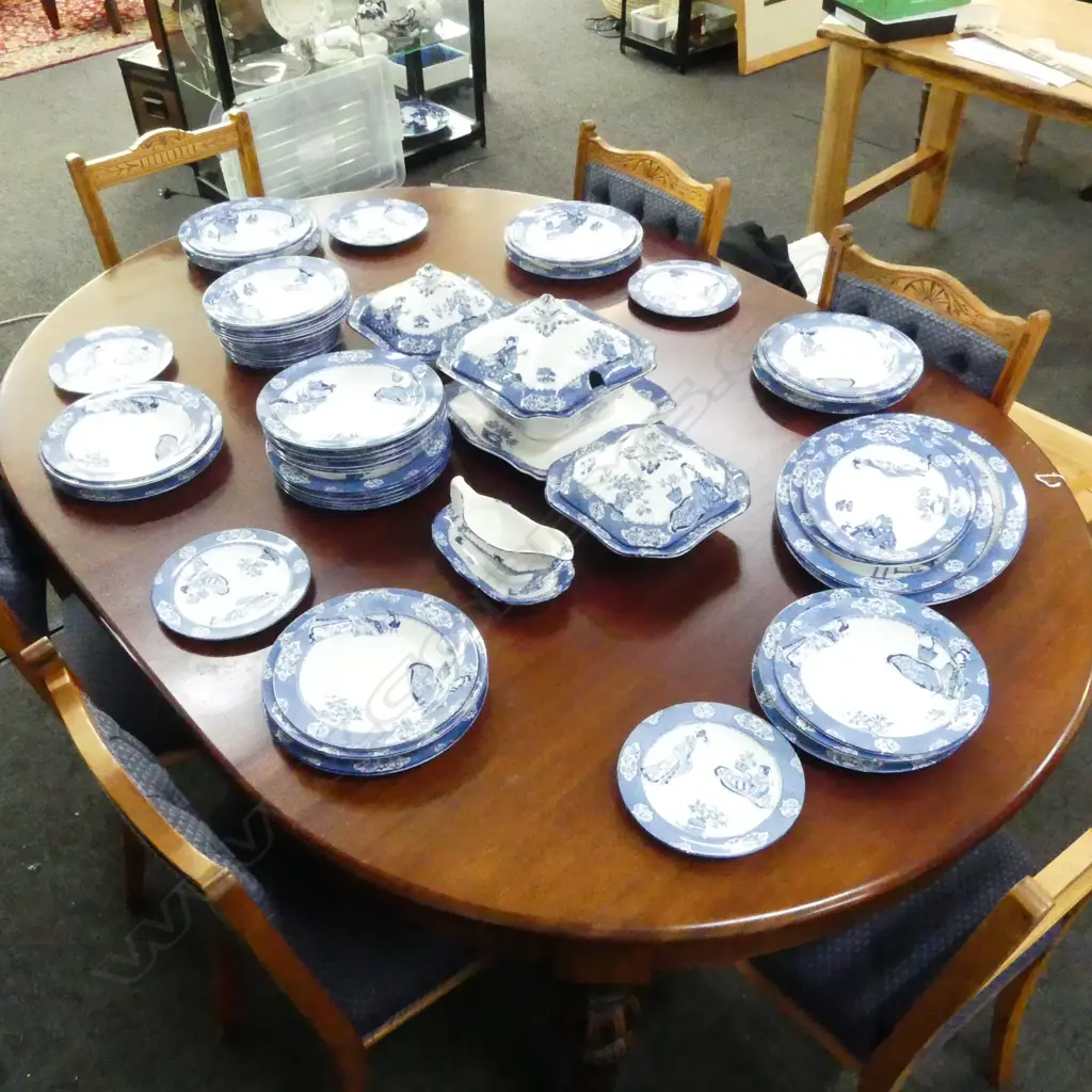 WOODS 'TSING' B/W DINNER SET Image 1++