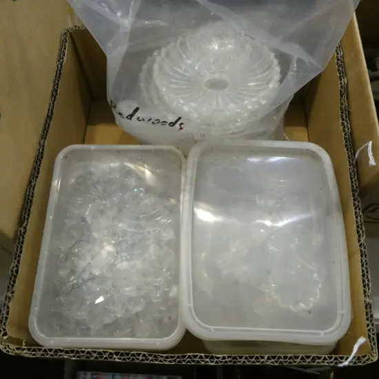 ASST. CRYSTAL DROPLETS, FITTINGS etc