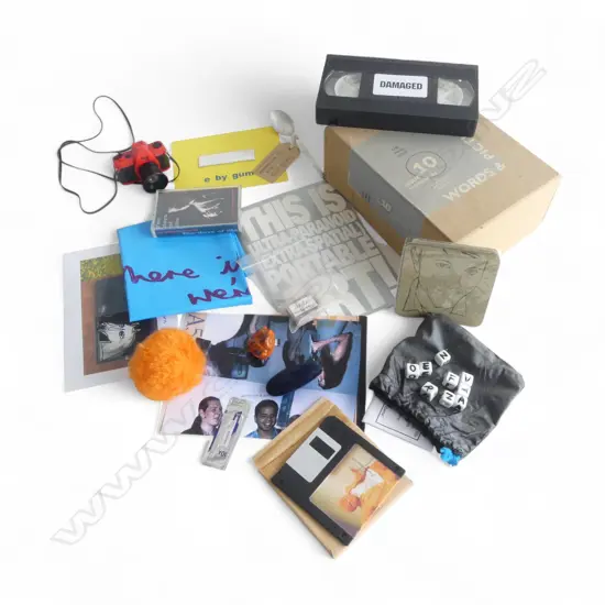 COMPENDIUM OF ARTISTS MULTIPLES 'WORDS & PICTURES - THE FINAL ISSUE #10 55/100 PURCHASED EX IAIN FORSYTH & JANE POLLARD