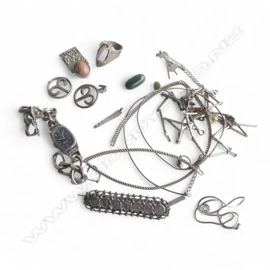 ASST. JEWELLERY, SOME STG SILVER 129gms