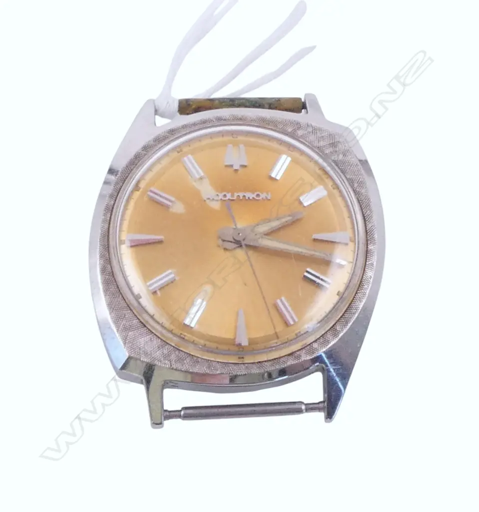 RETRO GENTS ACCUTRON WRIST WATCH, no strap Image 1++